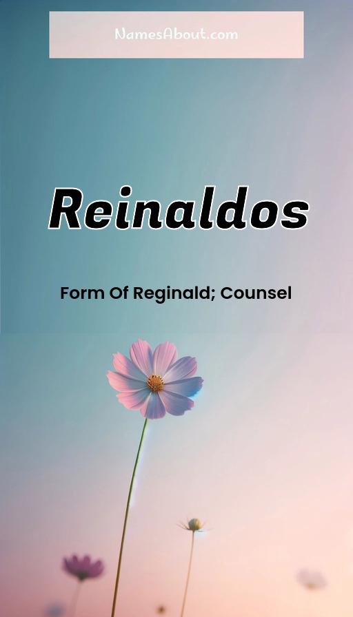 Reinaldos name and meaning