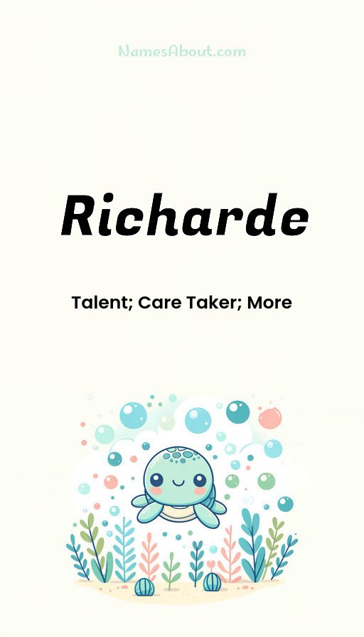 Meaning of Richarde