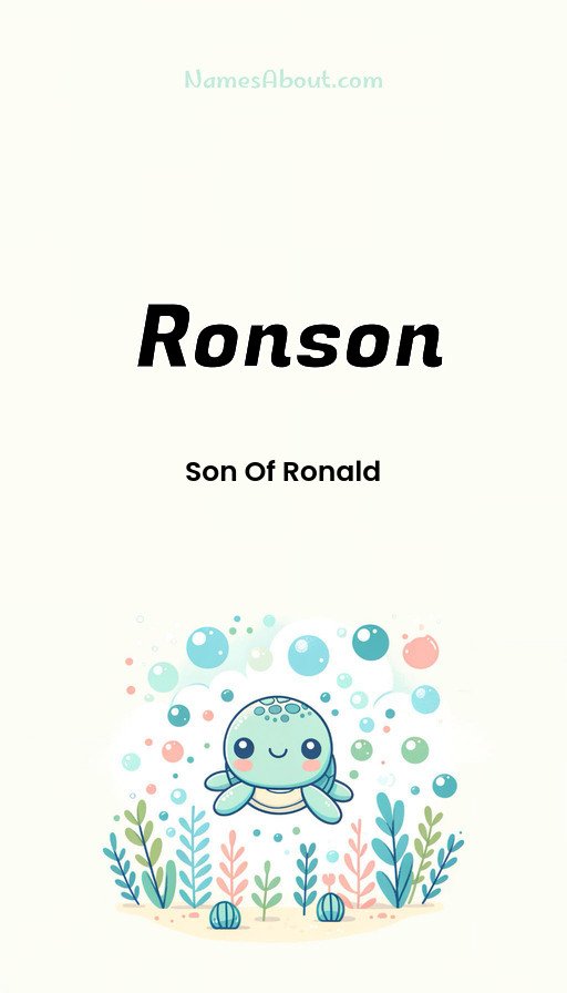 Meaning of Ronson