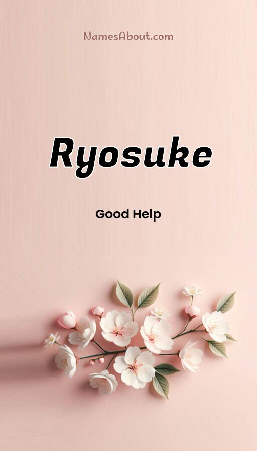 Ryosuke name and meaning