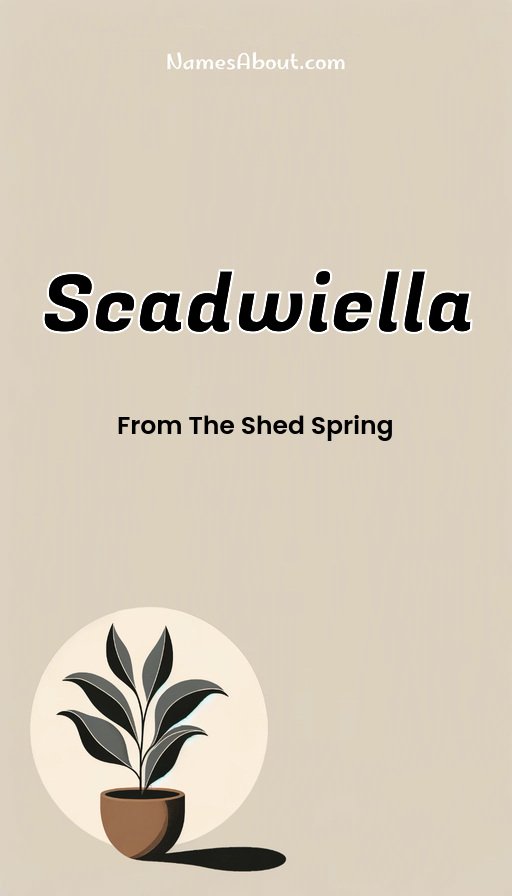 Meaning of Scadwiella