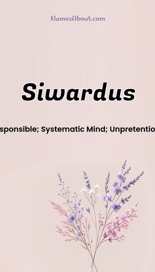 Meaning of Siwardus