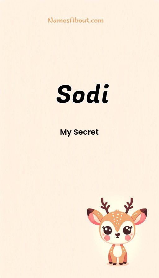 Meaning of Sodi