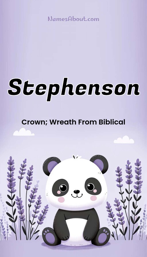 Meaning of Stephenson