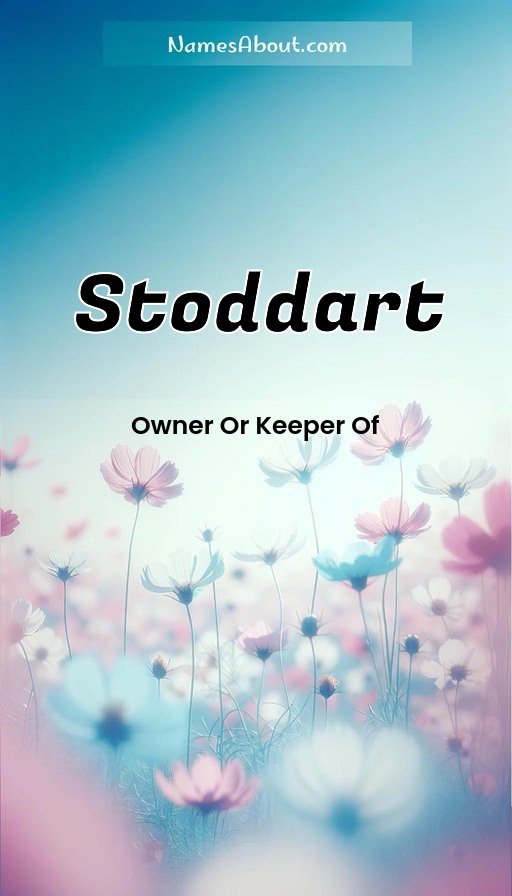 Meaning of Stoddart