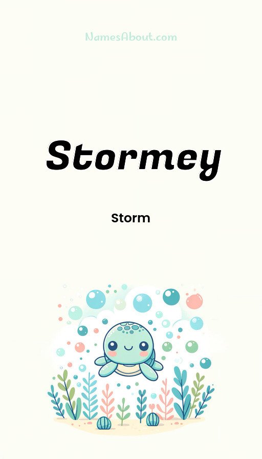 Meaning of Stormey