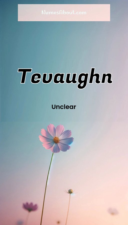 Meaning of Tevaughn