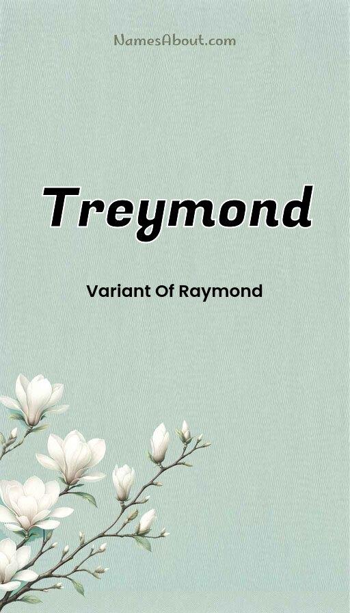 Meaning of Treymond