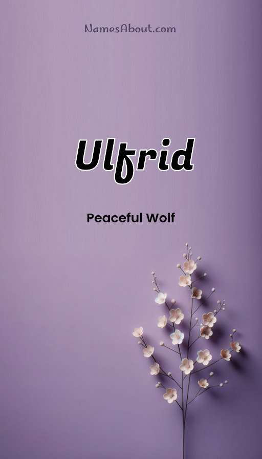 Meaning of Ulfrid