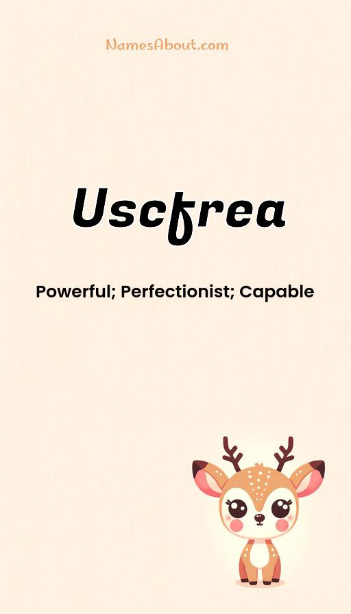 Uscfrea name and meaning