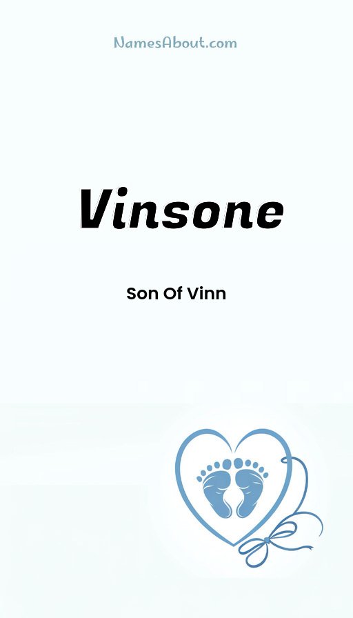Meaning of Vinsone
