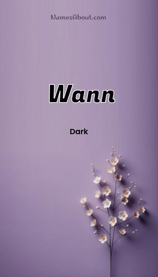 Meaning of Wann