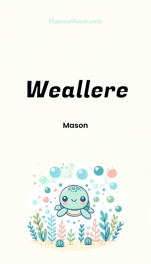 Meaning of Weallere