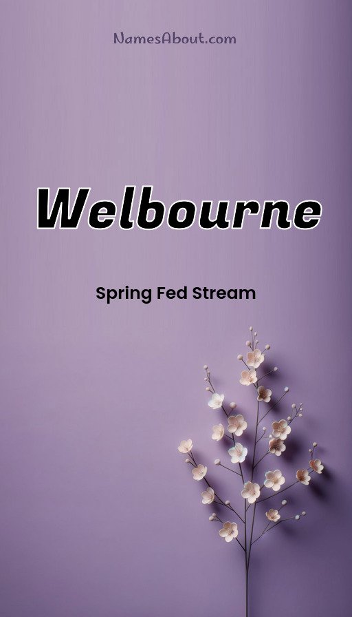 Meaning of Welbourne
