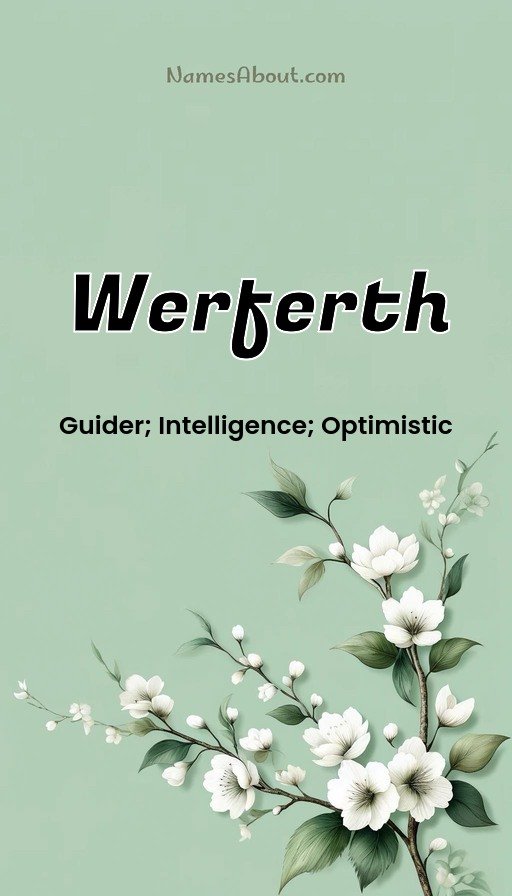 Meaning of Werferth