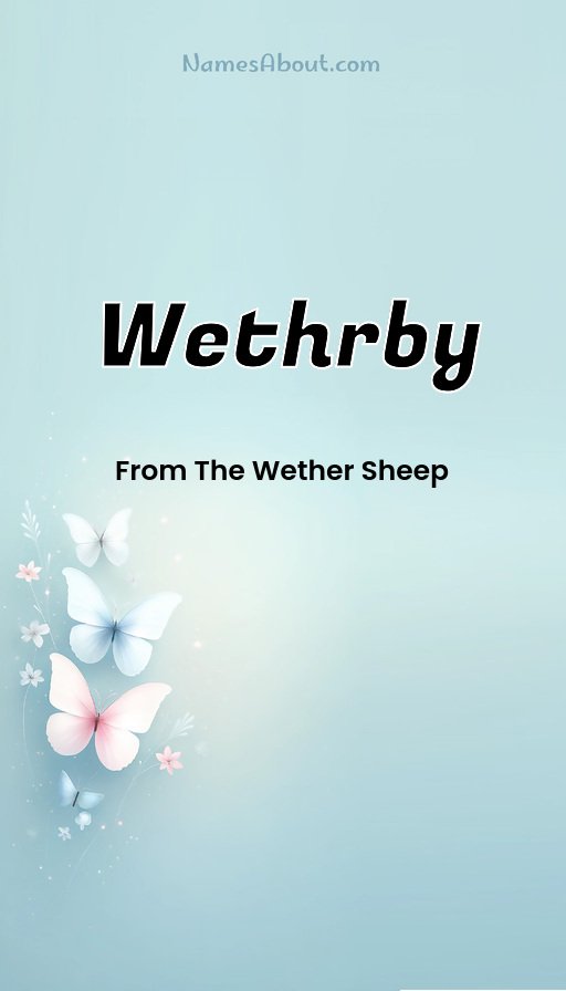 Meaning of Wethrby