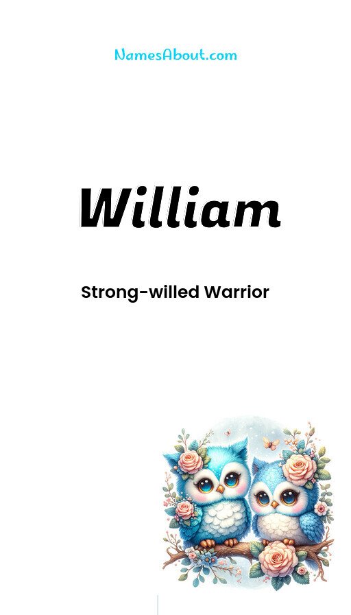 Meaning of William