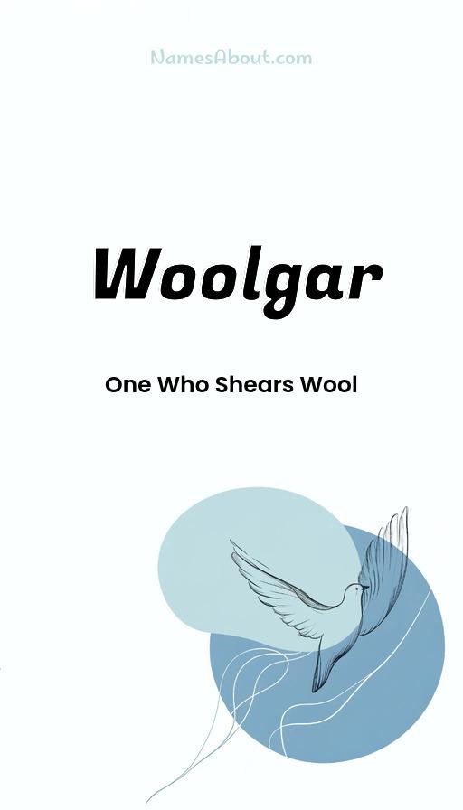 Woolgar name and meaning