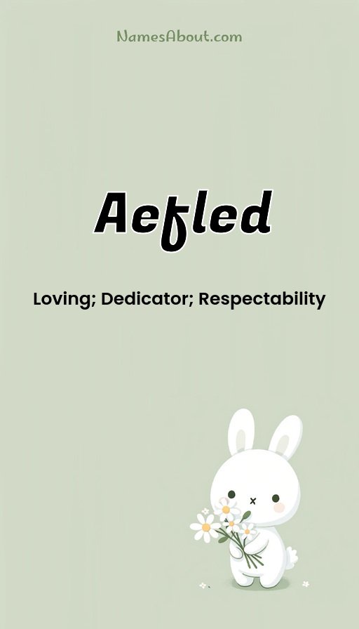 Meaning of Aefled