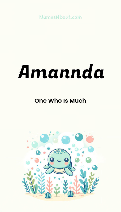 Meaning of Amannda