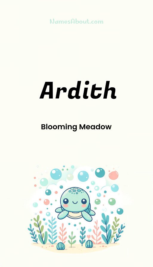 Meaning of Ardith