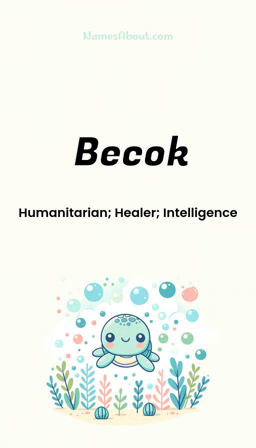Meaning of Becok