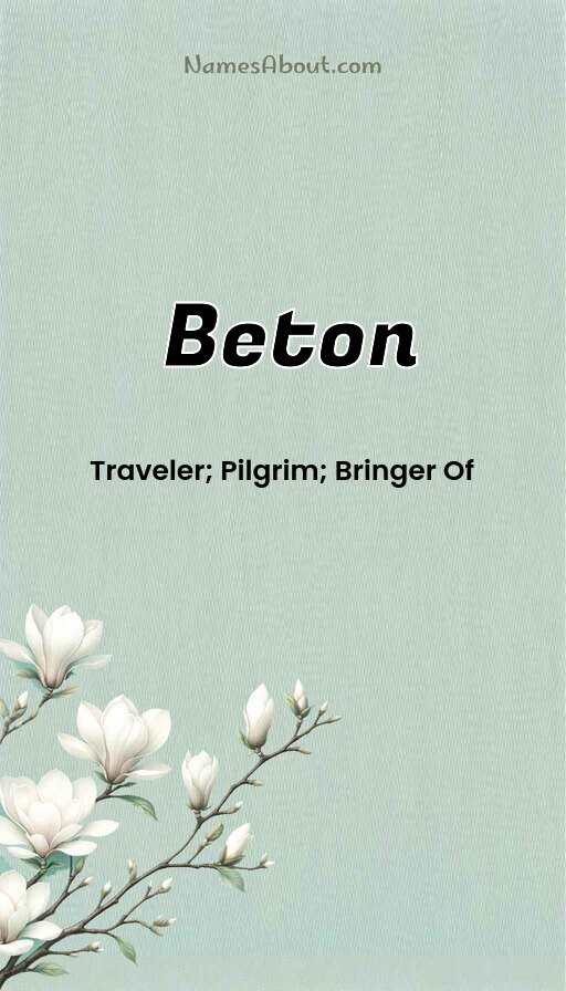 Meaning of Beton