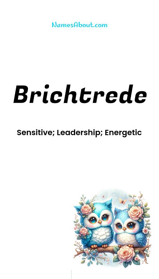 Brichtrede name and meaning