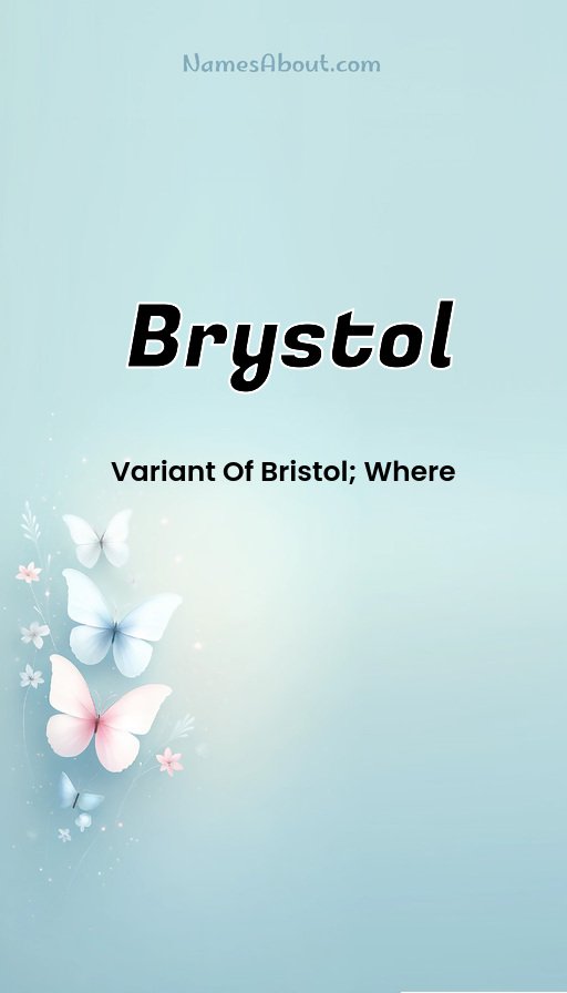 Meaning of Brystol