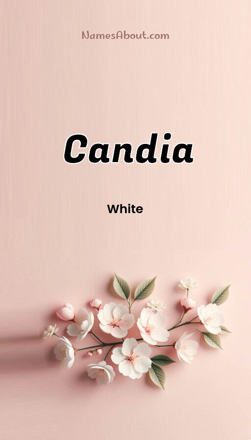 Meaning of Candia