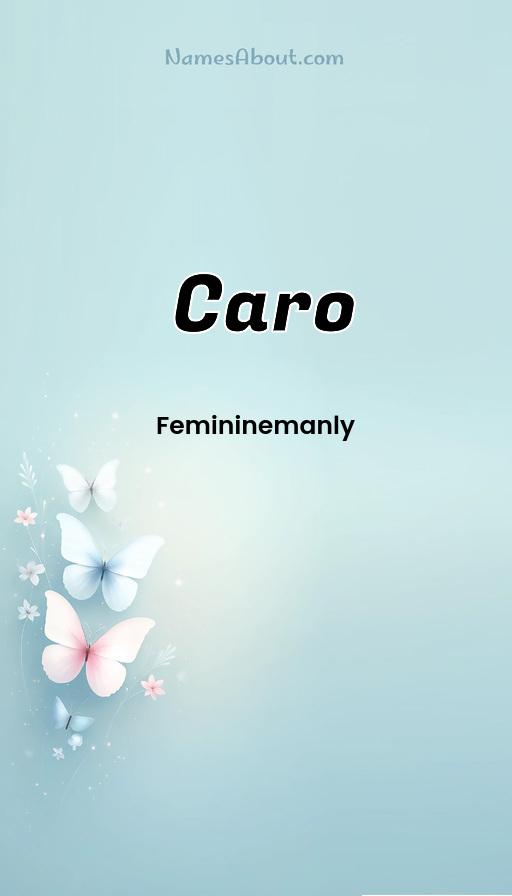 Illustration of Caro