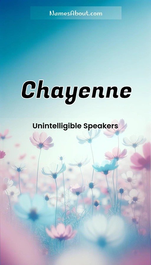 Meaning of Chayenne