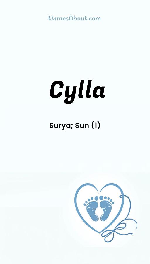 Cylla name and meaning