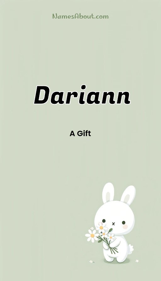 Meaning of Dariann