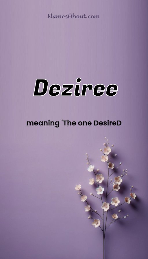 Meaning of Deziree