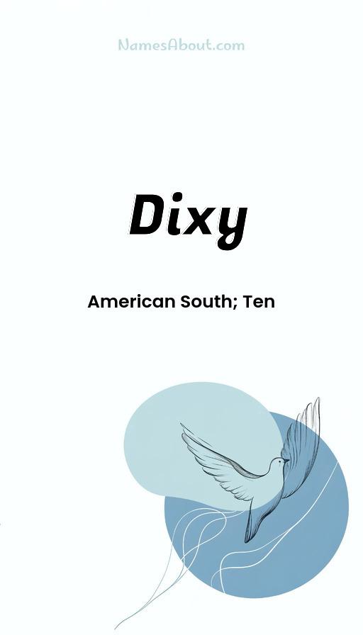 Illustration of Dixy