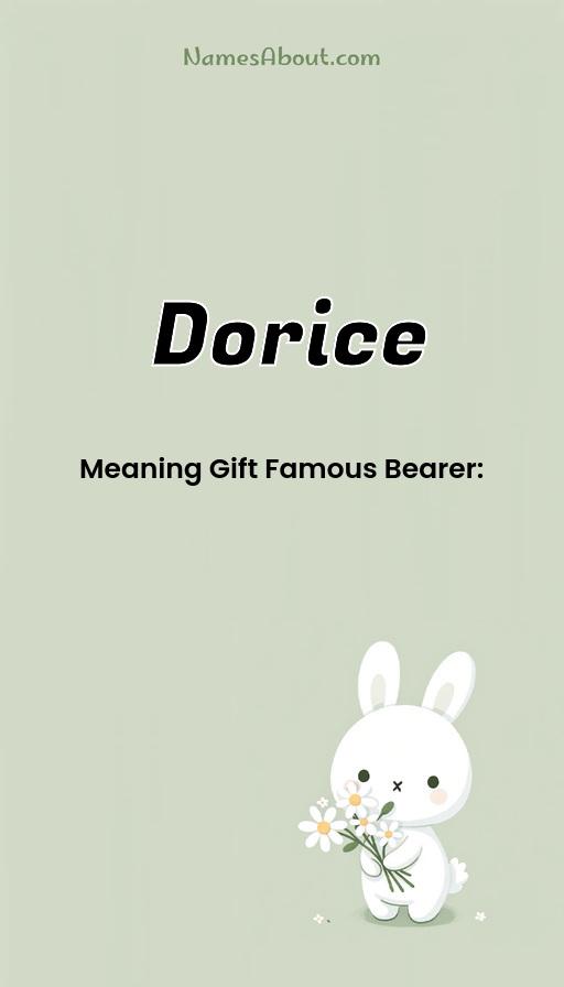 Illustration of Dorice