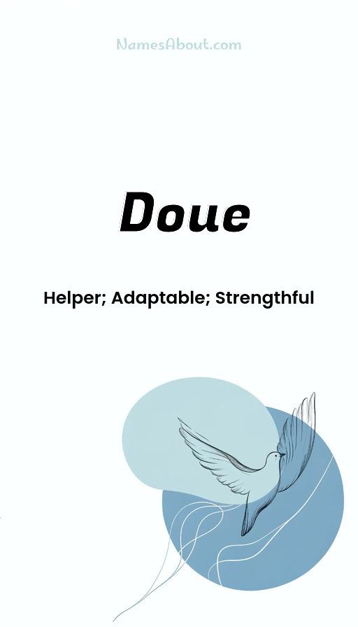 Doue name and meaning