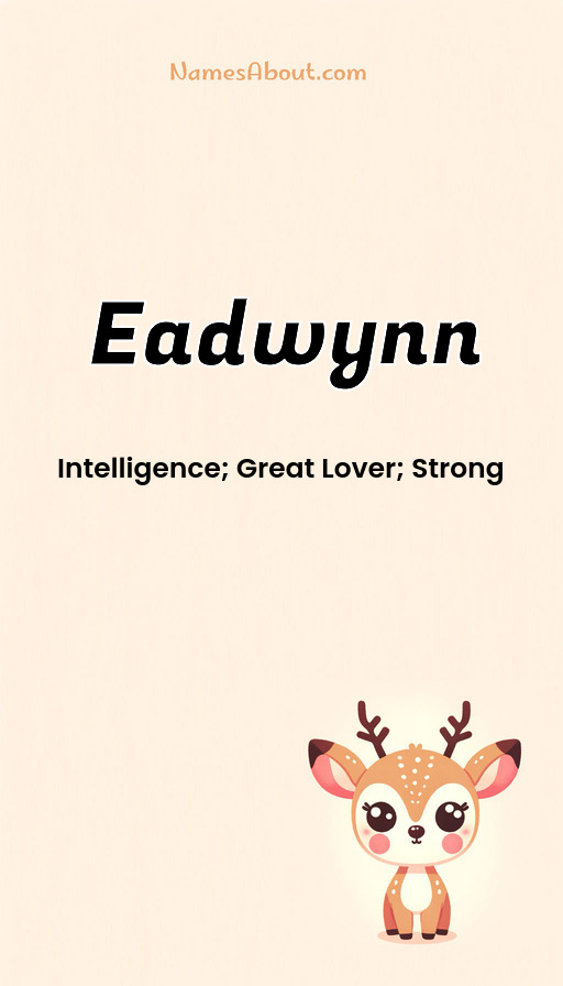 Meaning of Eadwynn