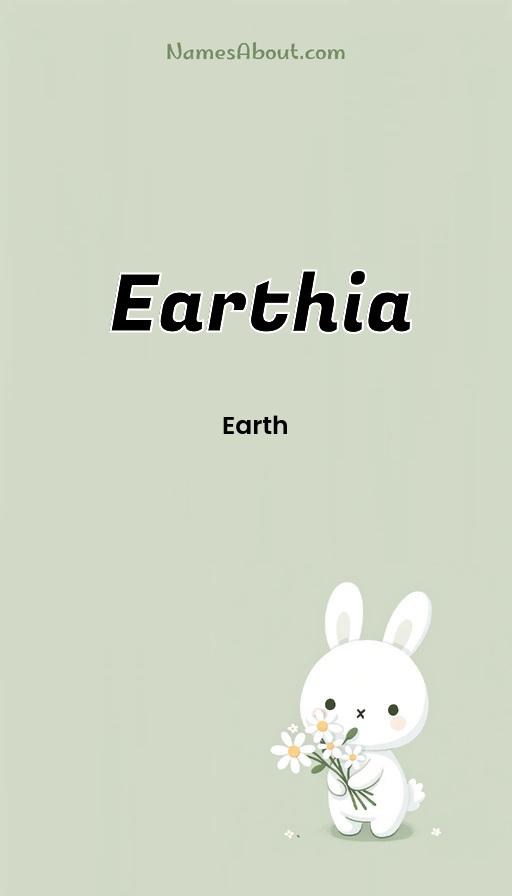 Earthia name and meaning