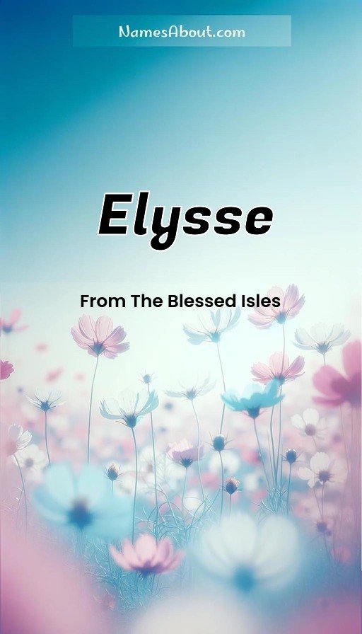 Meaning of Elysse