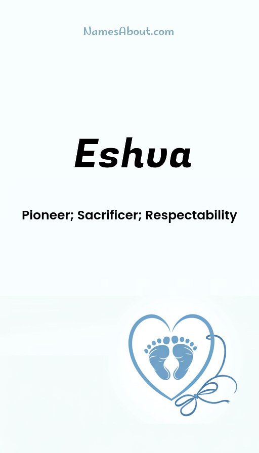 Meaning of Eshva