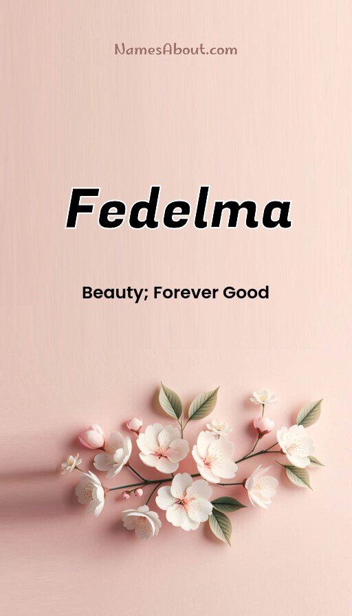 Meaning of Fedelma