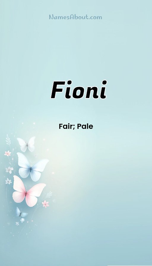 Meaning of Fioni