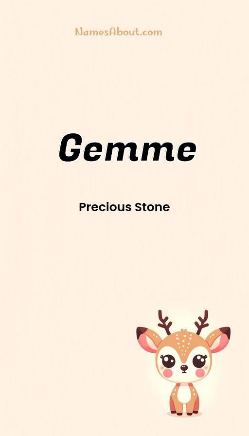 Illustration of Gemme