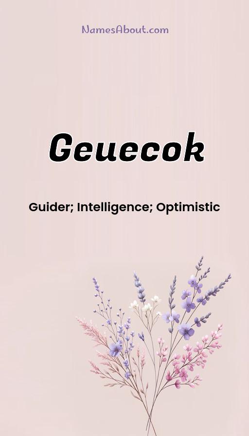 Illustration of Geuecok