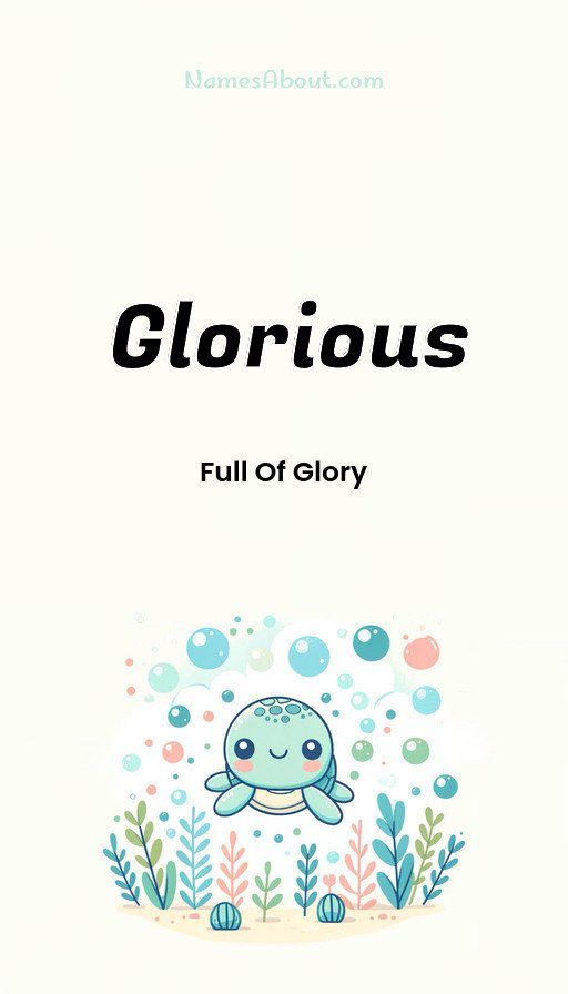 Meaning of Glorious