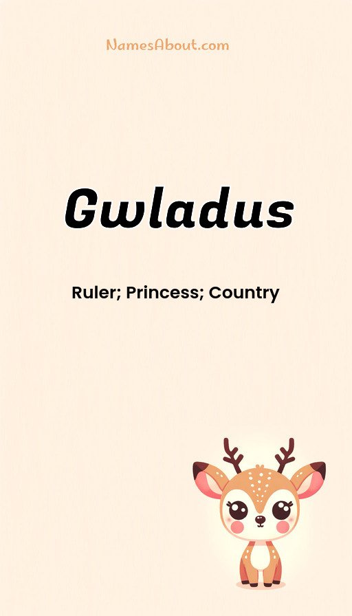 Meaning of Gwladus