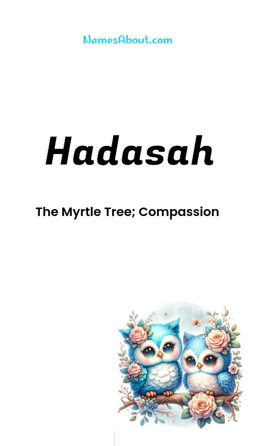 Meaning of Hadasah