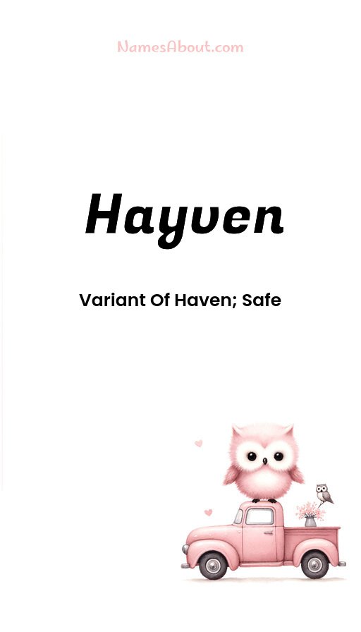 Meaning of Hayven